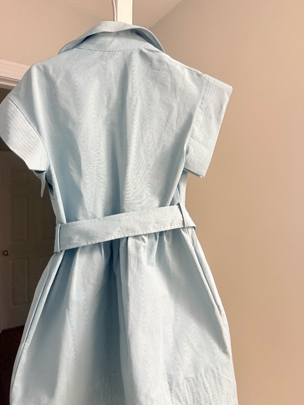 Brandnew TUCKERNUCK Slate Blue Mini Chloe Dress-Size Small